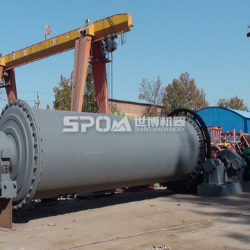 Machine de broyage Steglassag pour la poudre de calcaire industrielle et le moulin à boules rotatif de broyage en plomb