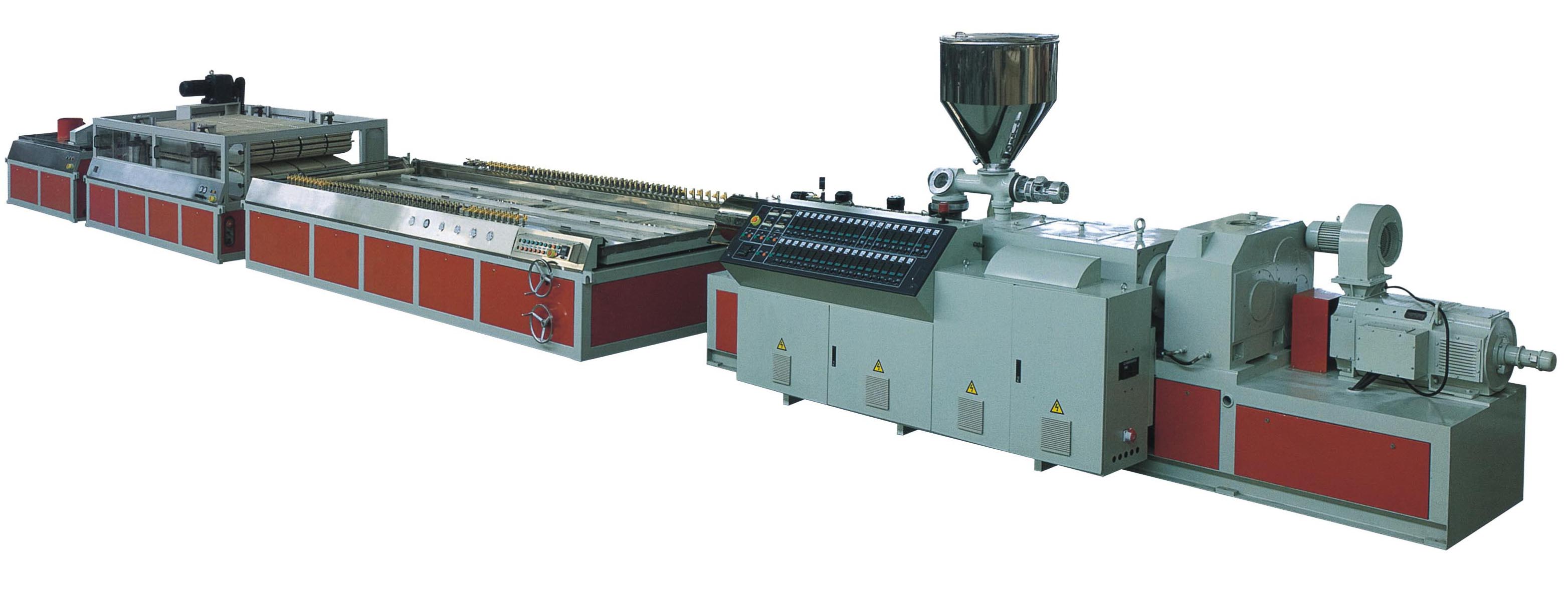 PVC HDPE Window Profile Extrusion Making Machine