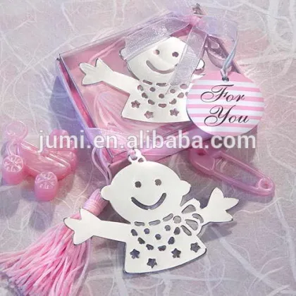 Baby design bookmark baby shower favors