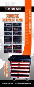 256pcs chrome vanadium tool cabinet