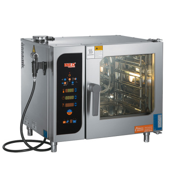Commercial Electric 6-Tray Combi Steamer Oven for Hotel Kitchens
