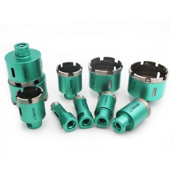 Laser Welded Diamond Core Drill Bits for Marble, Granite, and Concrete