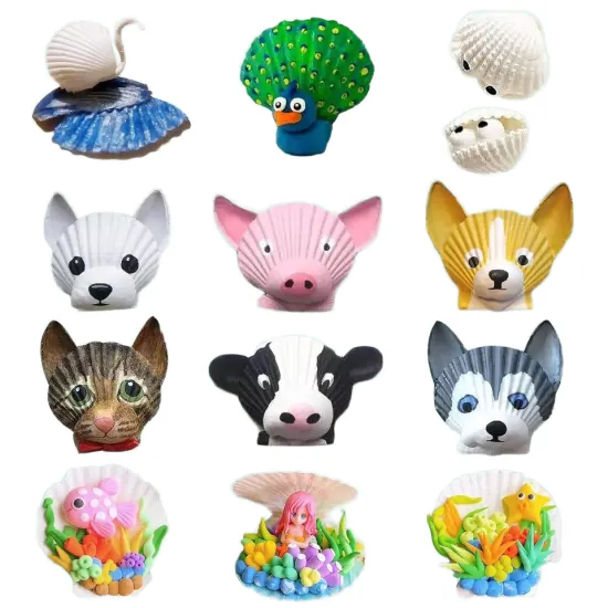 Paint Your Own Sea Shell Art Kit: A Fun and Creative Birthday Gift for Kids Aged 4-12