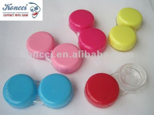 colorful contact lens case,plastic box for lens,contact lens kits,contact lnes box CL-K005
