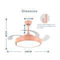 Ventilateur de plafond LED moderne