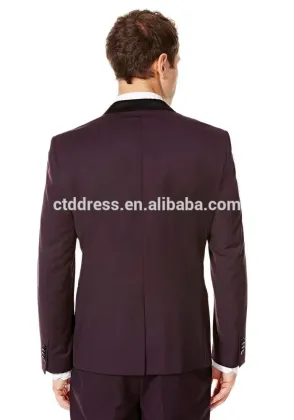 New stylish top brand coat pant men suit 2015 New design