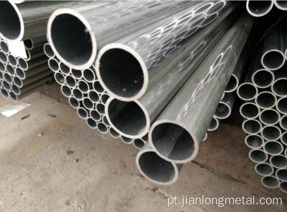 Tubo galvanizado de parede grossa de aço carbono Q235