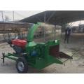 CE approved 40hp diesel engine wood chipper