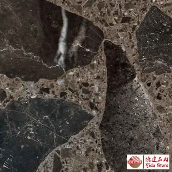 Dark Emperador Marble (Artificial stone ,Synthetic stone ,Man-made stone )