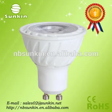 Best Seller CE RoHS Approval led spot light gu10 Mr16 5w 7w COB with 2 years warranty