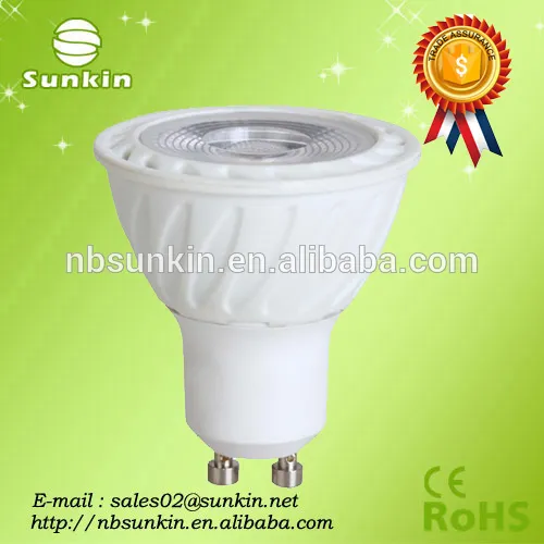 high CRI high brightness ce rohs led spot light gu10 from Ningbo Zhejiang