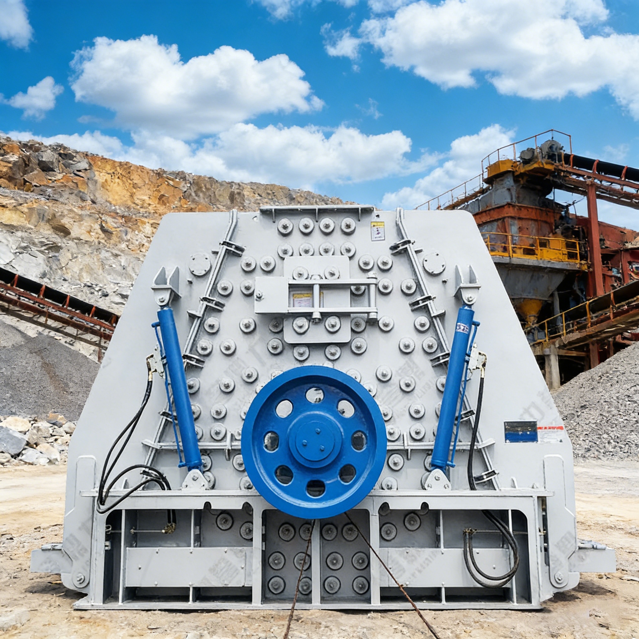 Double Cavity Hard Rock Crusher