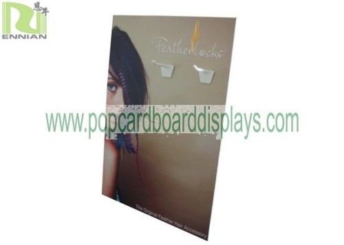 Gift Standee Displays With Hooks , Cardboard Counter Displays Ensd013