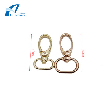 Two Sizes Hardware Accessories Snap Hook Gold Metal