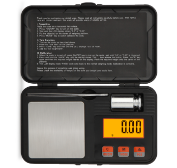 High Precision Portable Jewelry Scale - Home Mini Pocket Gram Scales