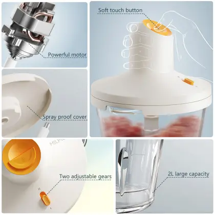 Powerful electric meat grinder