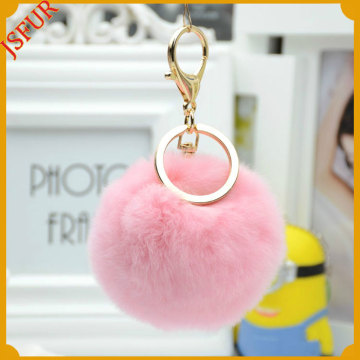 2016 Car Keychain Genuine Rex Rabbit Fur Bag Accessories