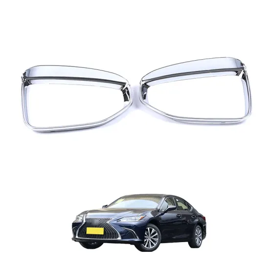 2018 Lexus ES Car ABS Carbon Fiber Chrome Exterior Accessories - Rearview Mirror Rain Shield