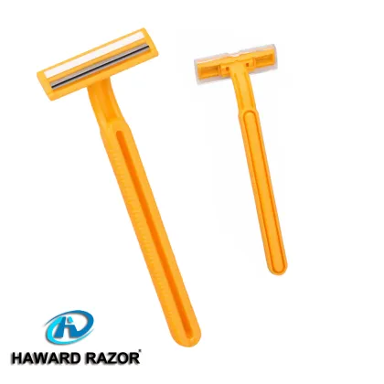 D208L hanging card pack twin blade disposable razor