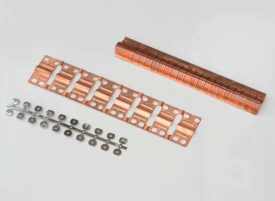 Heavy gauge metal stamping brass terminal