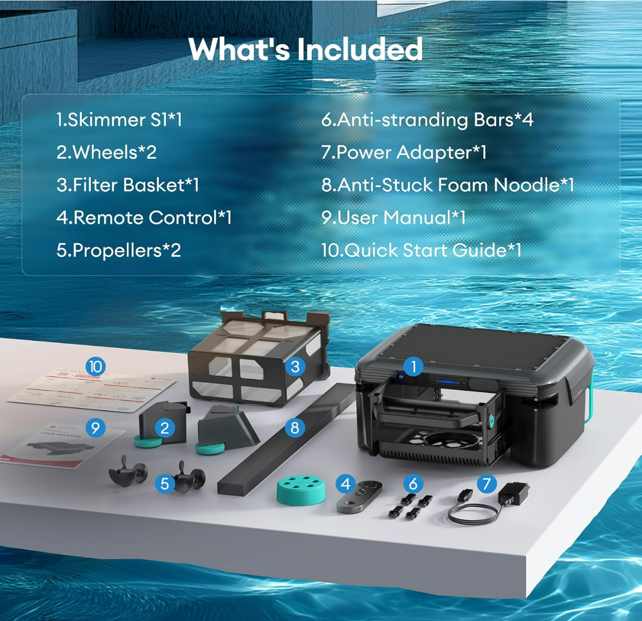 Ultenic S1 Above Ground Pool Cleaners3