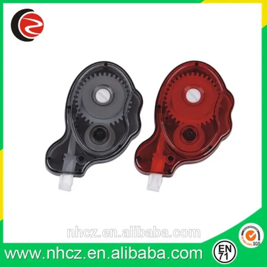 Black&Red Recycle 5mm*8m Plastic refill Correction Tape