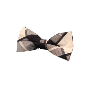 alta qualidade OEM personalizado xadrez de algodão bowtie