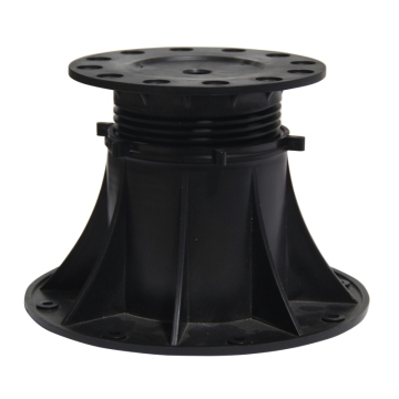 Adjustable Decking Support Joist Pedestals: 140-220mm Raisers for Elevating and Stabilizing Your Outdoor Deck