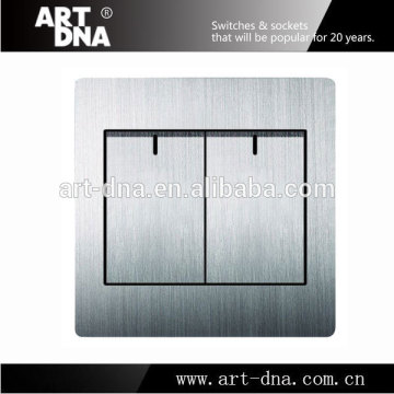 European Style A69 16A 2 Gang One Way Switch Rocker