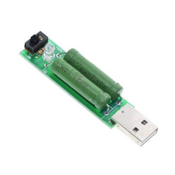 USB Port Mini Discharge Load Resistor Current Voltage Meter Tester