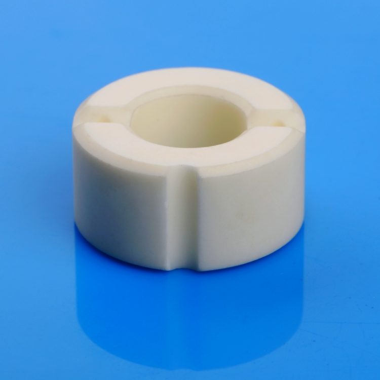 Mirror polished 99.5% alumina ceramic ring