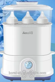 Baby complementary food cooker and steam milk bottle sterilizer