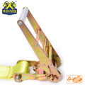 Polyester Rachet Cargo Lashing Strap Truck Ratchet Tie Down