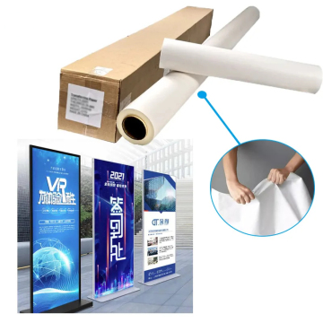 Waterproof Matt/Glossy Self-Adhesive PP Synthetic Paper Roll for Inkjet Printers