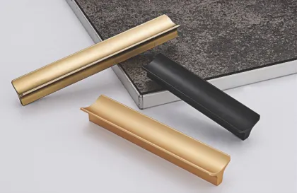 High quality aluminum alloy wardrobe furniture handle.