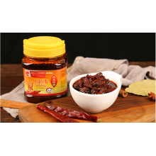 Red oil bean paste with fresh pepper