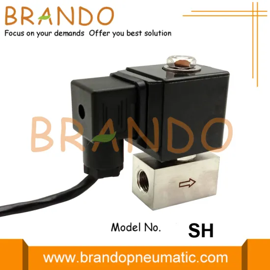 3/8'' 300 bar High Pressure Solenoid Valve 220V