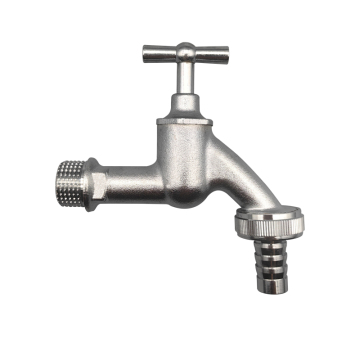 Copper Chrome Plated Slow Open Outdoor Garden Hose Bibcock