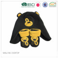 Kids Cute Fleece Hat Gloves Set