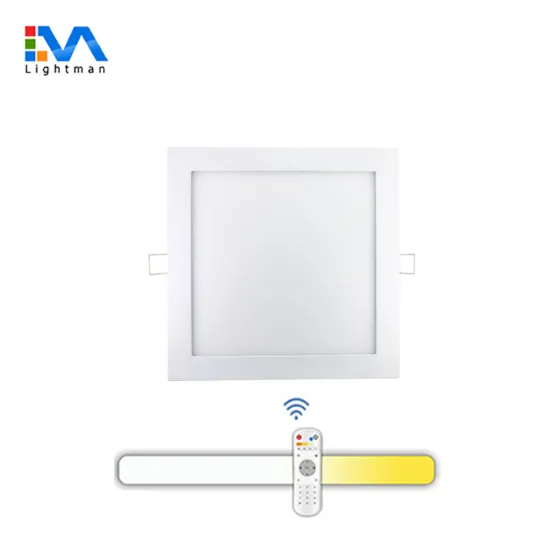 No Flicker 7W Square CCT LED Panel Downlight 85x85mm