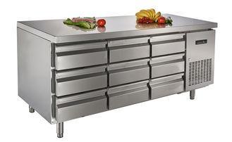 350L Stainless Steel Professional Under Counter Refrigerato