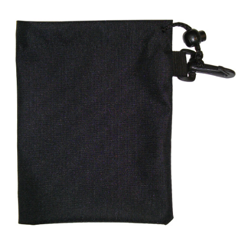 Nylon Drawstring Pouches With Keyring