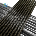 Lightweight round spread tow carbon fiber tube