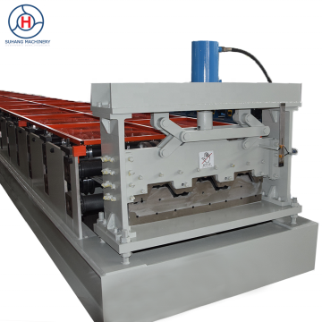 Máquina de formação de rolagem automática de piso - soluções de modelagem de metal de precisão