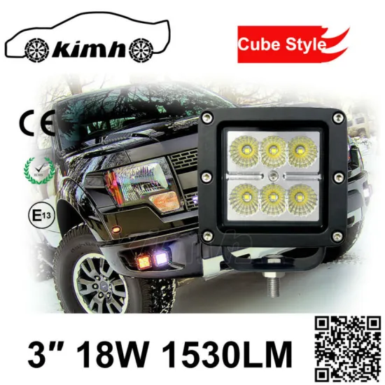 ATV Offroad UTV Motorcycle Led 3 Inch Spare Parts led work light for toyota