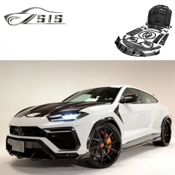 Lambo URUS 2018-2019 TC Style Carbon Fiber Body Kit - Front Bumper, Hood, Side Skirts, Rear Diffuser & Lip