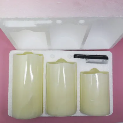 paraffin wax LED candle
