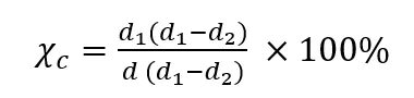 Density and crystallinity of PE xc