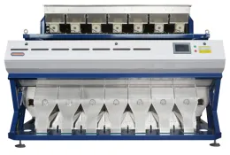 high resolution large capacity CCD camera rice color sorter machine