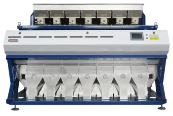 high resolution large capacity CCD camera rice color sorter machine